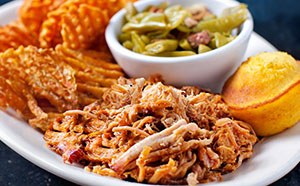 Dead End BBQ Pulled Pork Plate